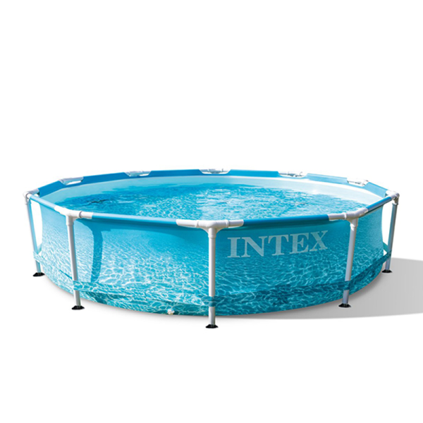 10尺海洋圆形管架水池大型支架游泳池 塑料