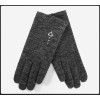 针织保暖手套防风触屏手套 女人 均码 分指手套 100%聚酯纤维