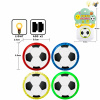 足球离合溜溜球 4色 灯光 包电 塑料