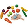 儿童木制玩具榉木15件水果切切乐【31*22*6.5CM】 单色清装 木质
