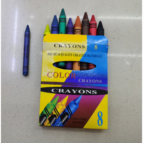 8色粗蜡笔 其它