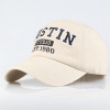 刺绣DISCOVERY/字母图案帽 中性 55-60CM 棒球帽 100%棉