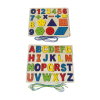 数字字母穿绳10050木质玩具套装 单色清装 木质
