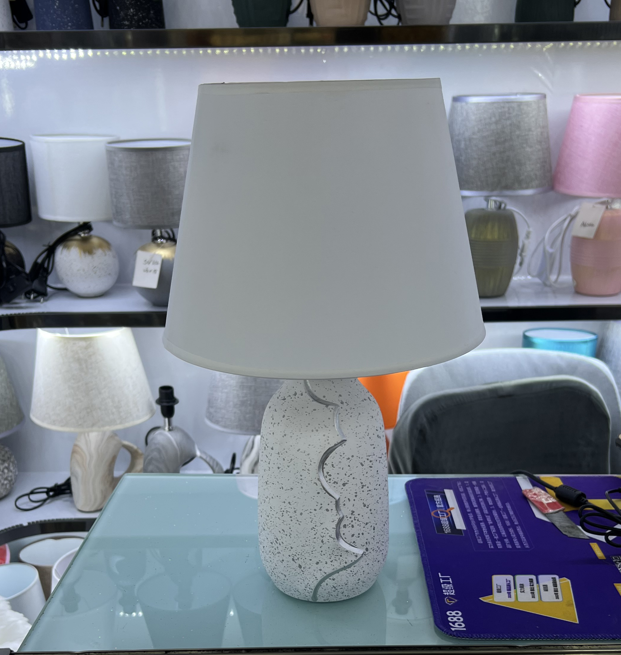 36 * 22cm desk lamp circular plug