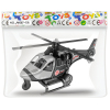 12PCS 救援直升机 4色 惯性 仿真 塑料