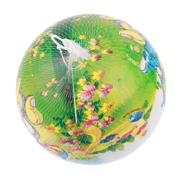 9寸兔子彩印充气球 塑料