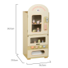 儿童木制玩具自动售卖机【39.5*29.5*96.5CM】 单色清装 木质