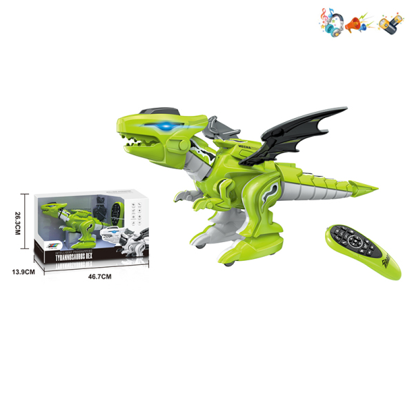 Programming Smart Tyrannosaurus with USB cable, screwdriver, manual