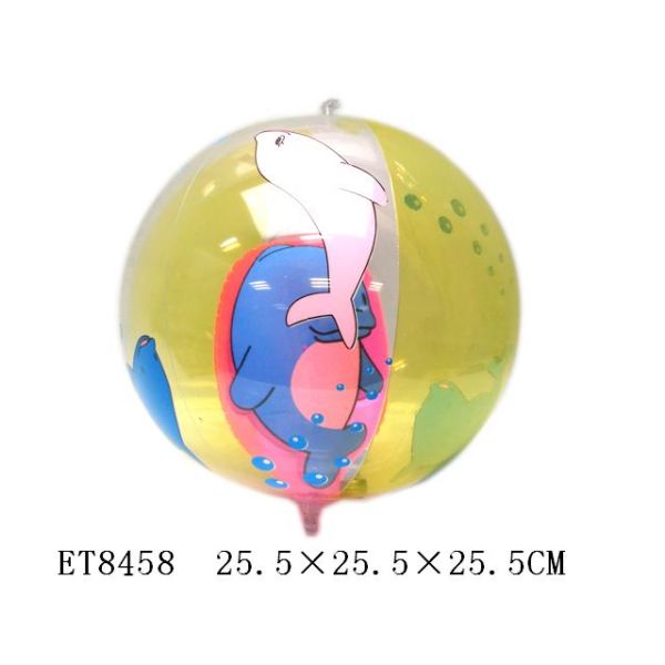 充气12寸海豚球中球(铃铛) 塑料