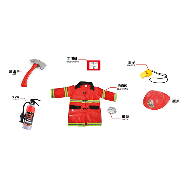 消防服+消防工具套 塑料