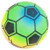 9寸彩虹足球充气球 塑料