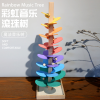 彩虹音乐树4764A8木质玩具套装 单色清装 木质