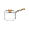 可直火玻璃奶锅【1.5L】 单色清装 玻璃