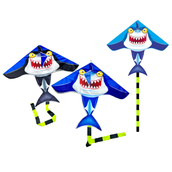 小鲨鱼风筝配线 2色 布绒