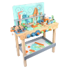 儿童木制玩具拆装工具桌【59.5*26.3*73CM】 单色清装 木质