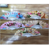 12PCS 孔雀中国风扇子 塑料