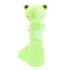 绿色青蛙手压风扇 塑料