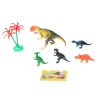 6PCS 6盒庄恐龙动物套 塑料