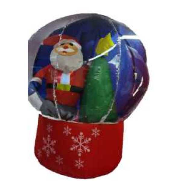 喷球圣诞老人+树 塑料