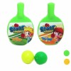 乒乓球拍带2球 塑料