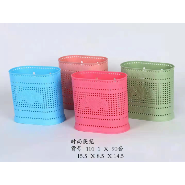 时尚筷笼 混色 塑料