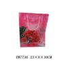 玫瑰花透明中号礼品袋(12pcs/bag) 中号 塑料