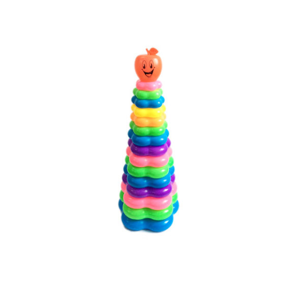 15层苹果彩虹圈 塑料