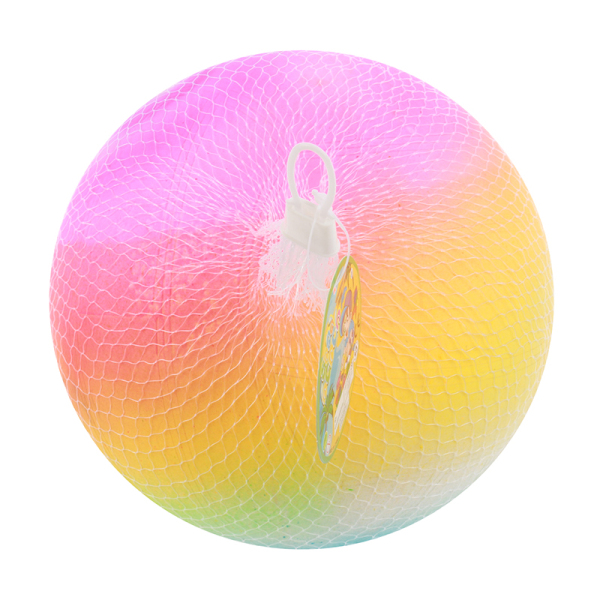 9寸椰子树彩虹充气球 塑料