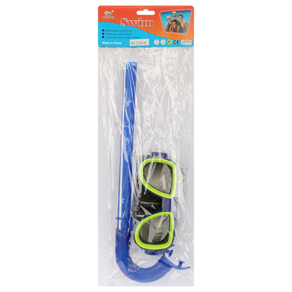 游泳眼镜+潜水管 塑料