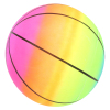 9寸篮球彩虹球 塑料