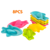 4 PCS海洋沐浴玩水叠叠船组合 塑料