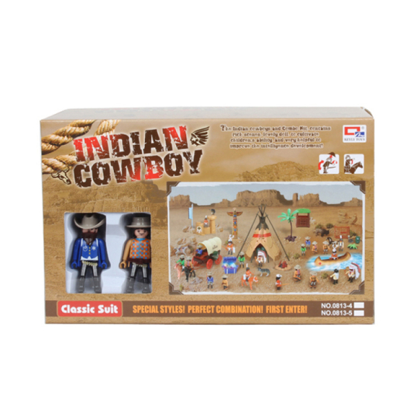印第安公仔部落 塑料