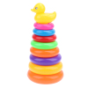 鸭子彩虹叠叠圈 圆形 塑料