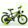 18寸儿童运动款带灯自行车 单色清装 金属