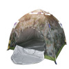 自动收缩折合迷彩户外帐篷(不防水) 布绒
