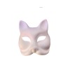 18*18cm涂色DIY纸浆小猫带松紧带面具 单品 单色清装 纸质