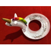 70CM unicorn horse head ring mixed color 18 silk