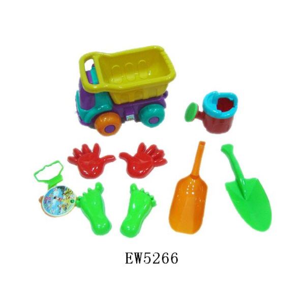 沙滩中车,工具 塑料