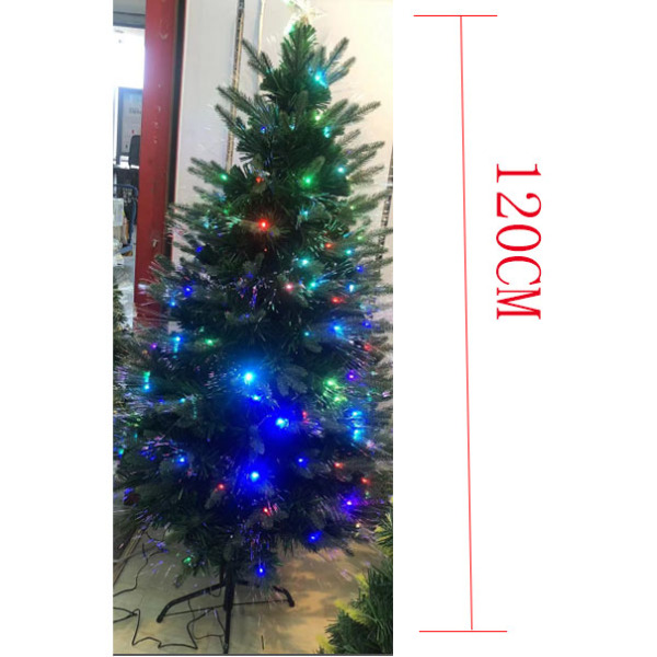 120CM125彩灯圣诞树 塑料