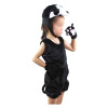小熊猫儿童演出服 女装 全套码 布绒