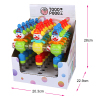 18PCS 小丑摇哨装糖玩具 2色 塑料