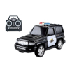 SUV警车 遥控 1:18 2通 黑轮 警察 塑料