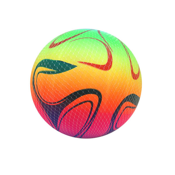 9寸彩虹世界杯充气球 塑料
