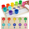 木质数字分类学习早教多功能益智玩具 木质