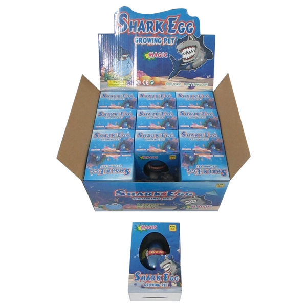 12PCS 膨胀鲨鱼蛋 塑料