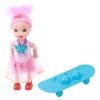 娃娃带滑板车 3.5寸 塑料