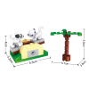 Eggshell building block set
