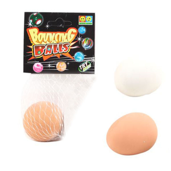 鸡蛋形弹力球 塑料