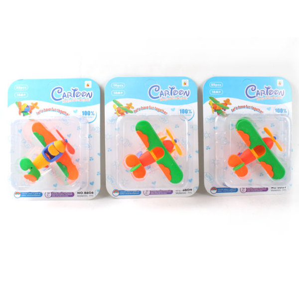 3款儿童益智飞机 仿真 塑料