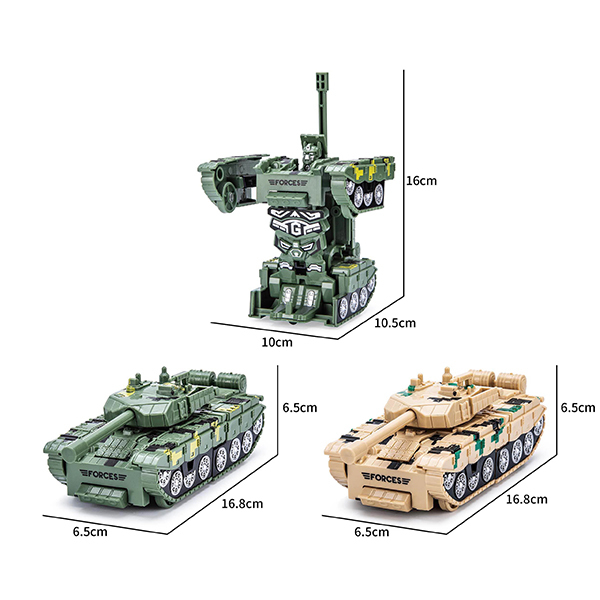 军事坦克 惯性 变形 塑料